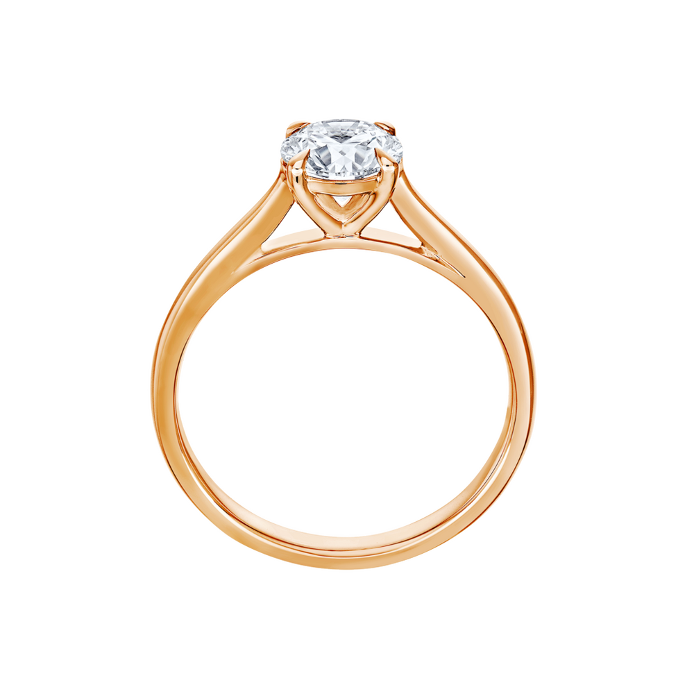 Brogle solitaire ring