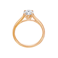 Brogle solitaire ring