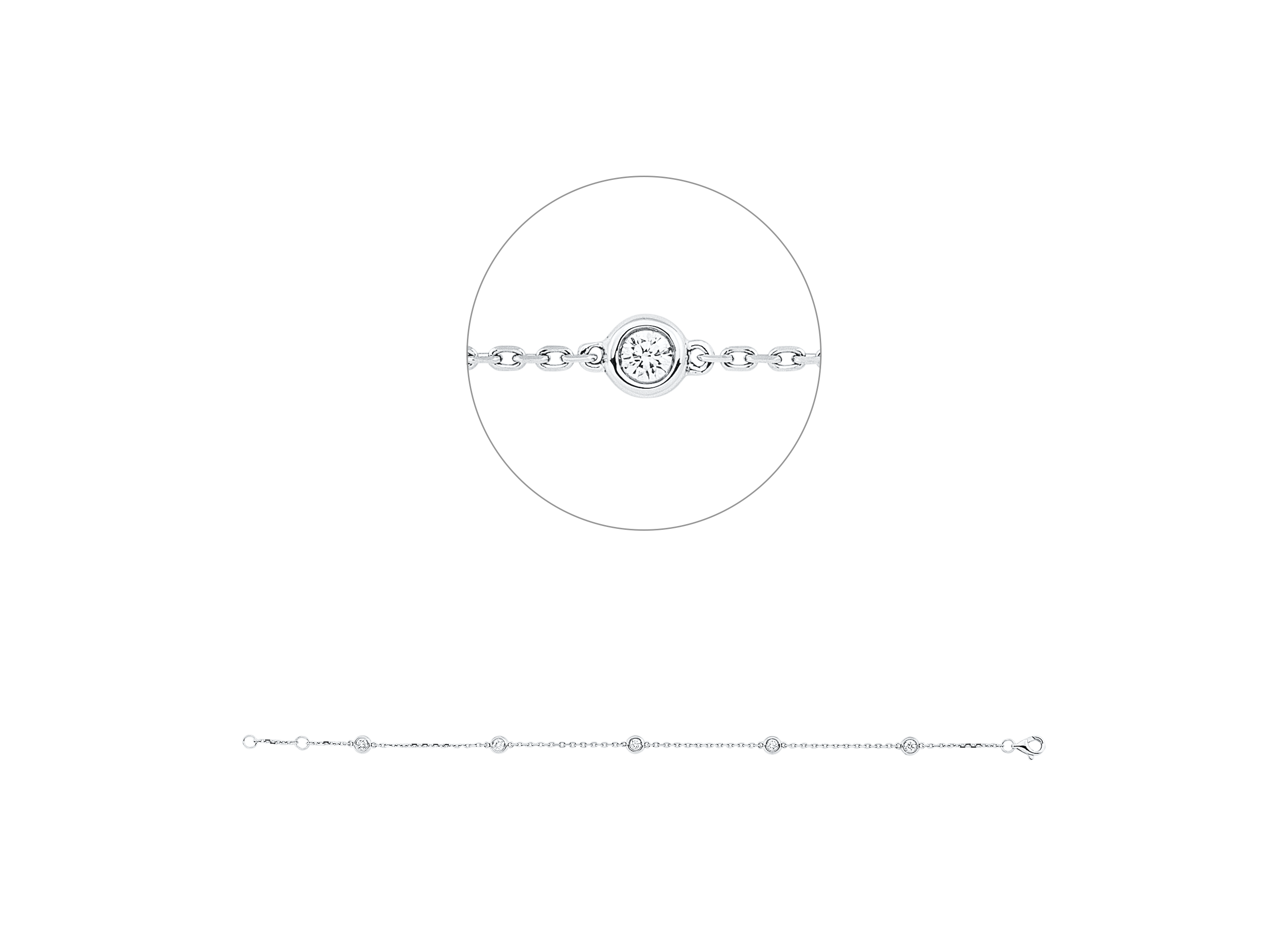 Brogle Classic Diamantarmband