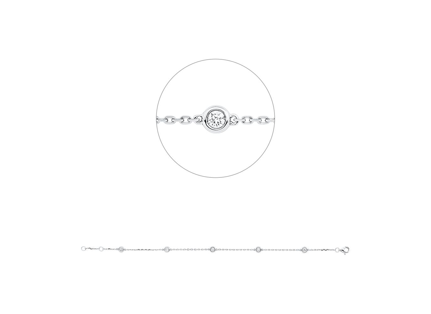 Brogle Classic Diamantarmband