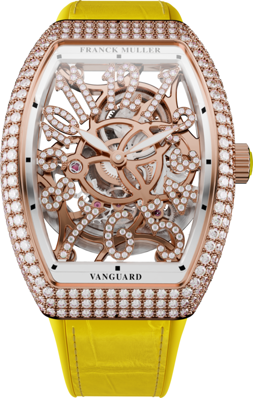 Franck Muller Vanguard Slim Skeleton 46.3 x 35mm Franck Muller Vanguard Slim Skeleton 46.3 x 35mm