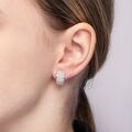 Brogle Selection diamond hoop earrings