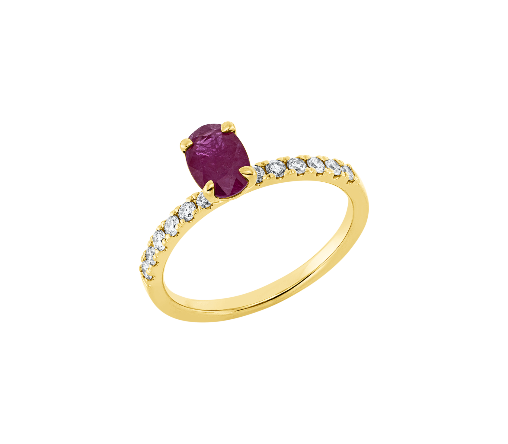 Brogle Classic ruby ring