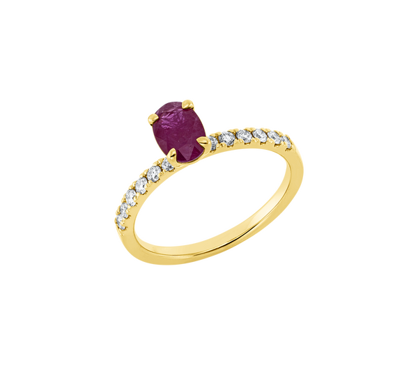Brogle Classic ruby ring Brogle Classic ruby ring