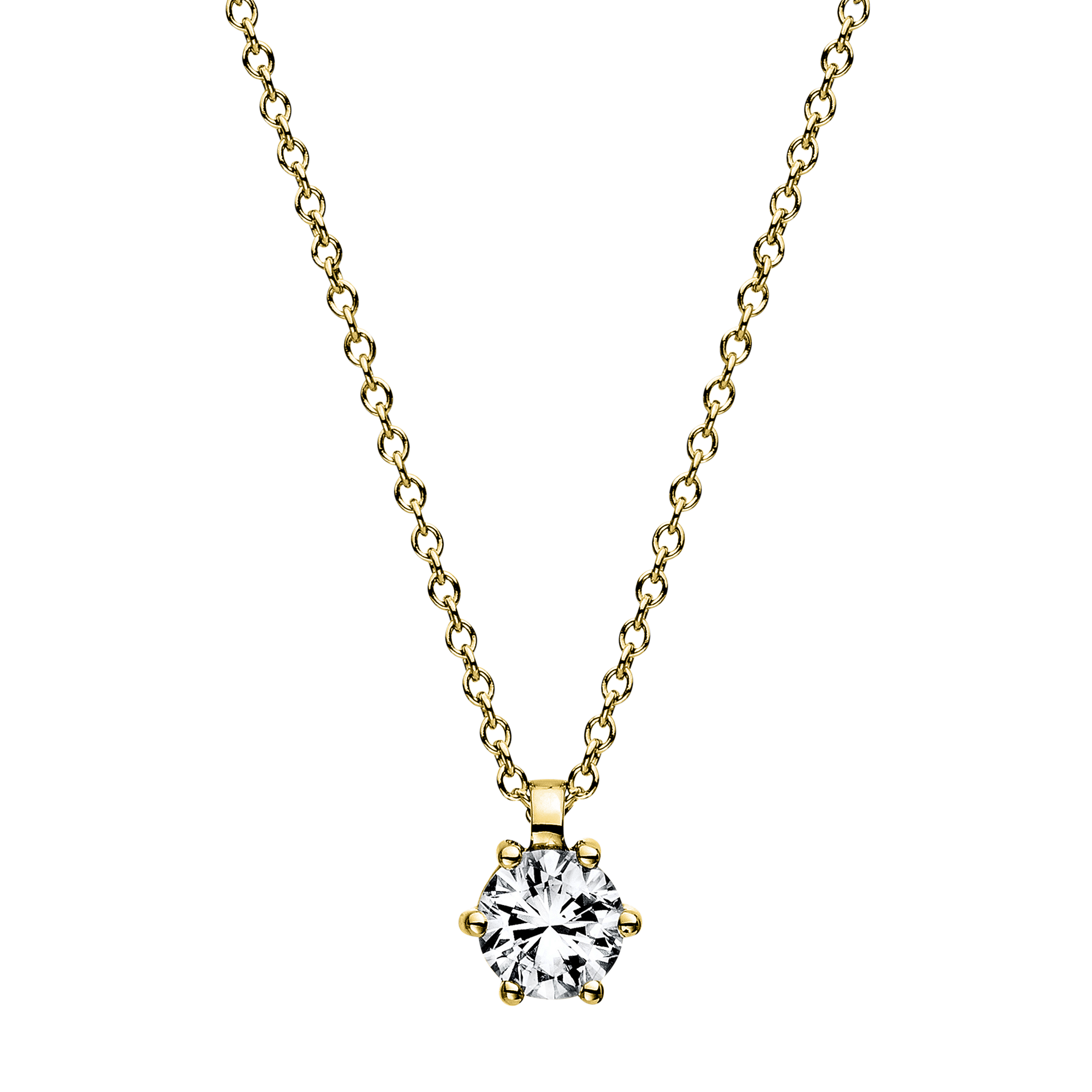Brogle solitaire necklace Marie up to 0.5 carat Brogle solitaire necklace Marie up to 0.5 carat