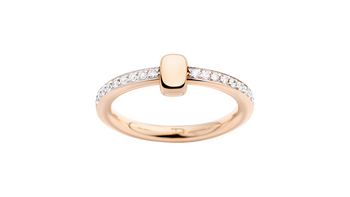 PAC4015 O7WHR DB000 030 Pomellato pomellato together ring single band rose gold 18kt diamond d65c36e03aef0544b