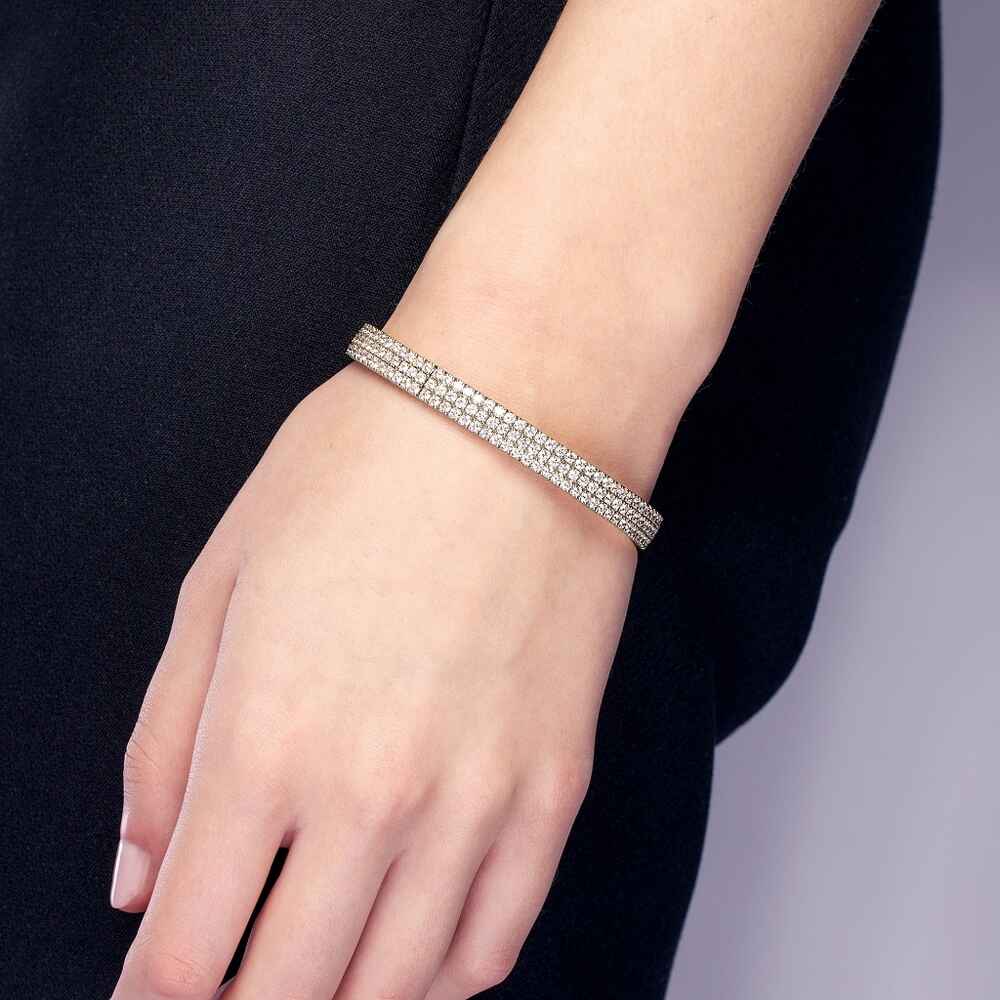 Brogle Selection flexible tennis bracelet