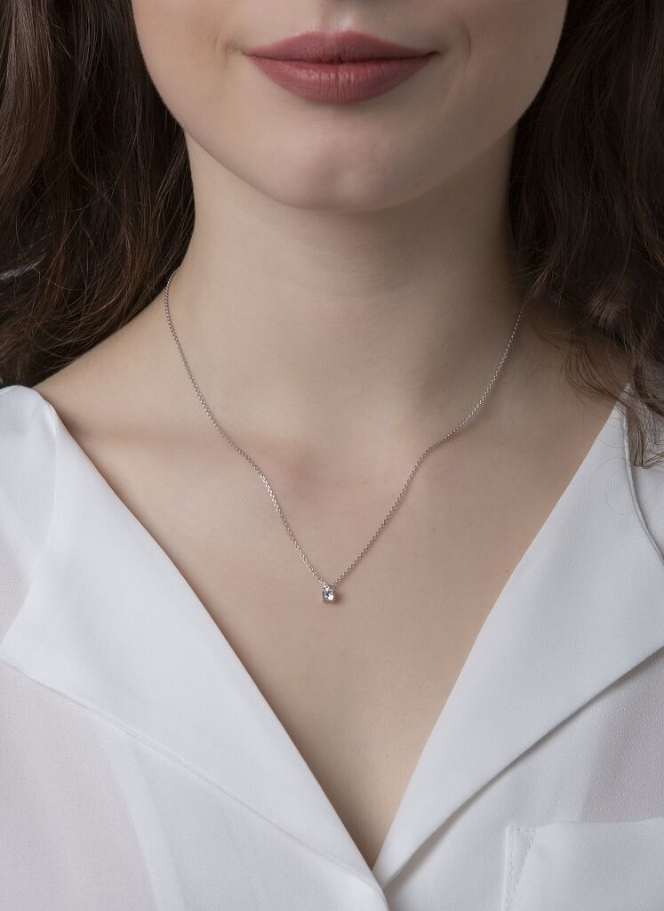 Brogle solitaire necklace Julia up to 0.25 carat Brogle solitaire necklace Julia up to 0.25 carat