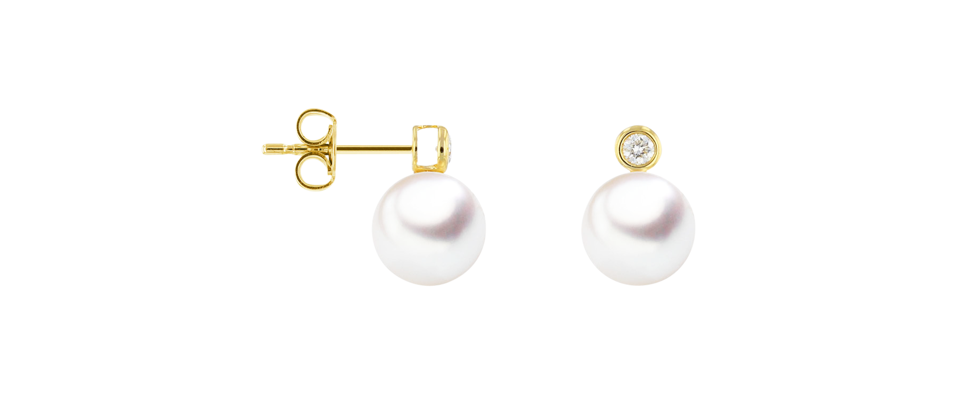 Brogle Classic Akoya Perlenohrstecker