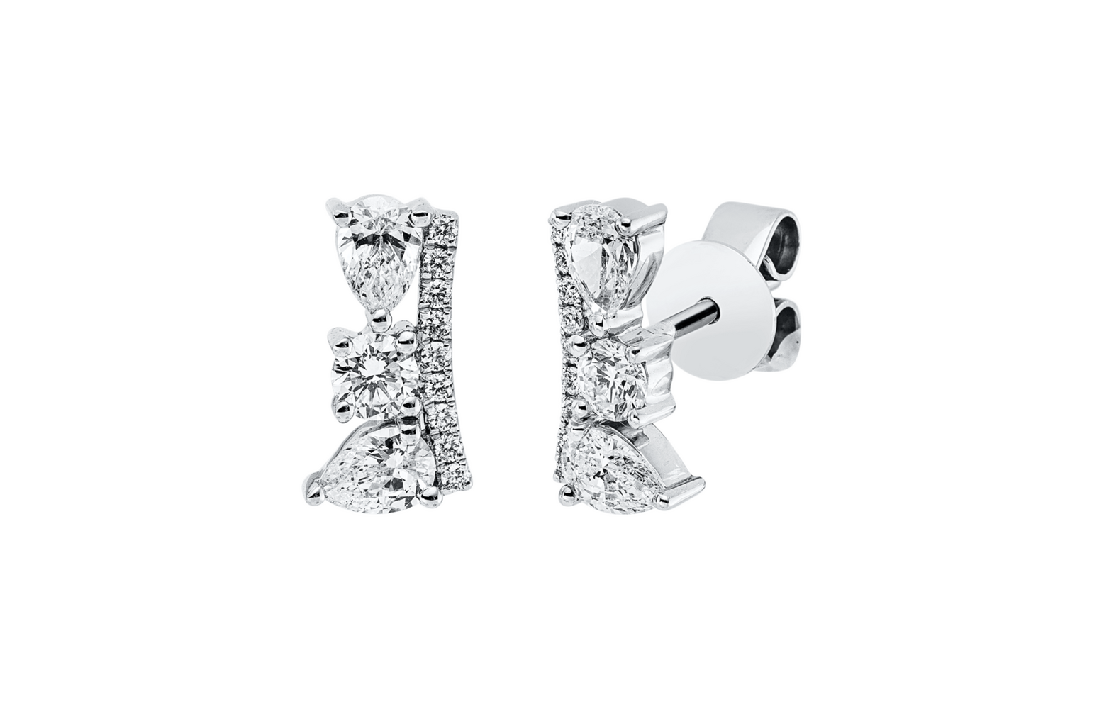 Brogle Selection diamond stud earrings