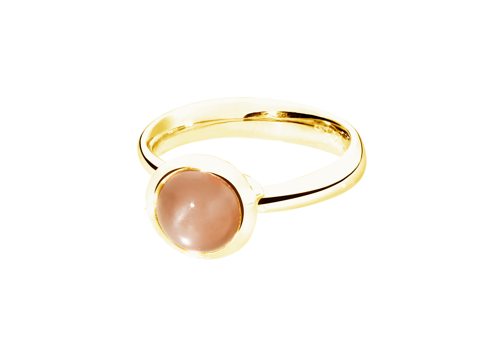 Tamara Comolli Bouton brauner Mondstein S Ring Tamara Comolli Bouton brauner Mondstein S Ring