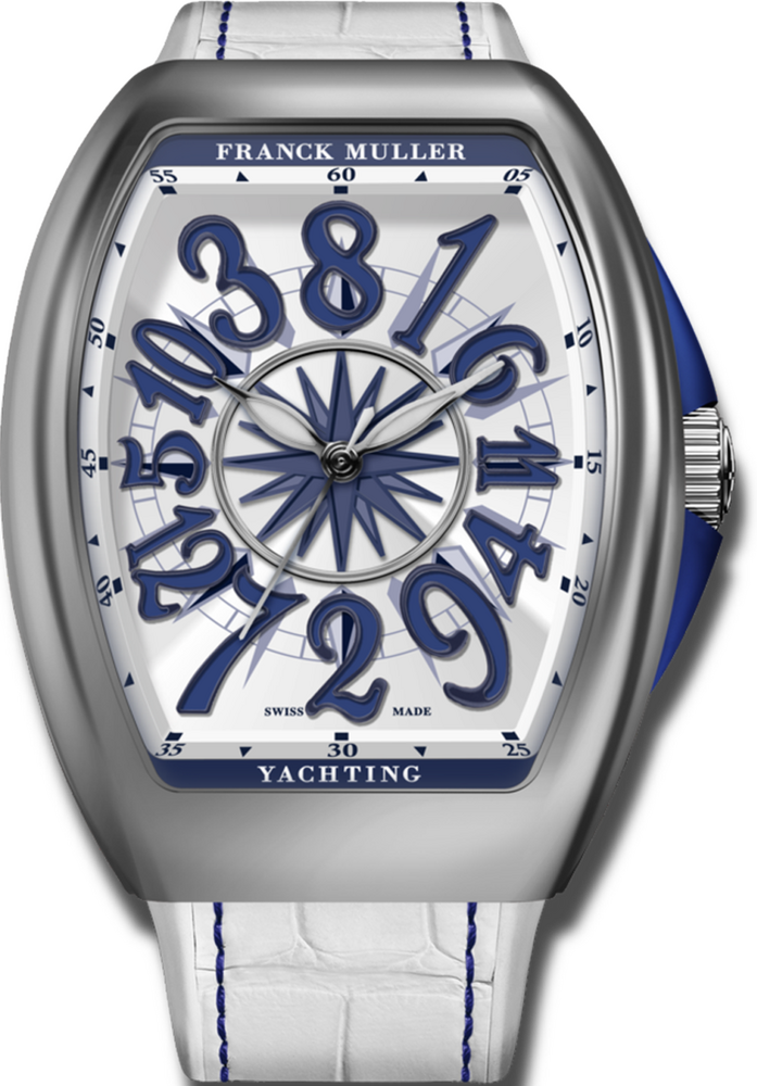 Franck Muller Vanguard Yachting Crazy Hours 42.3 x 32mm