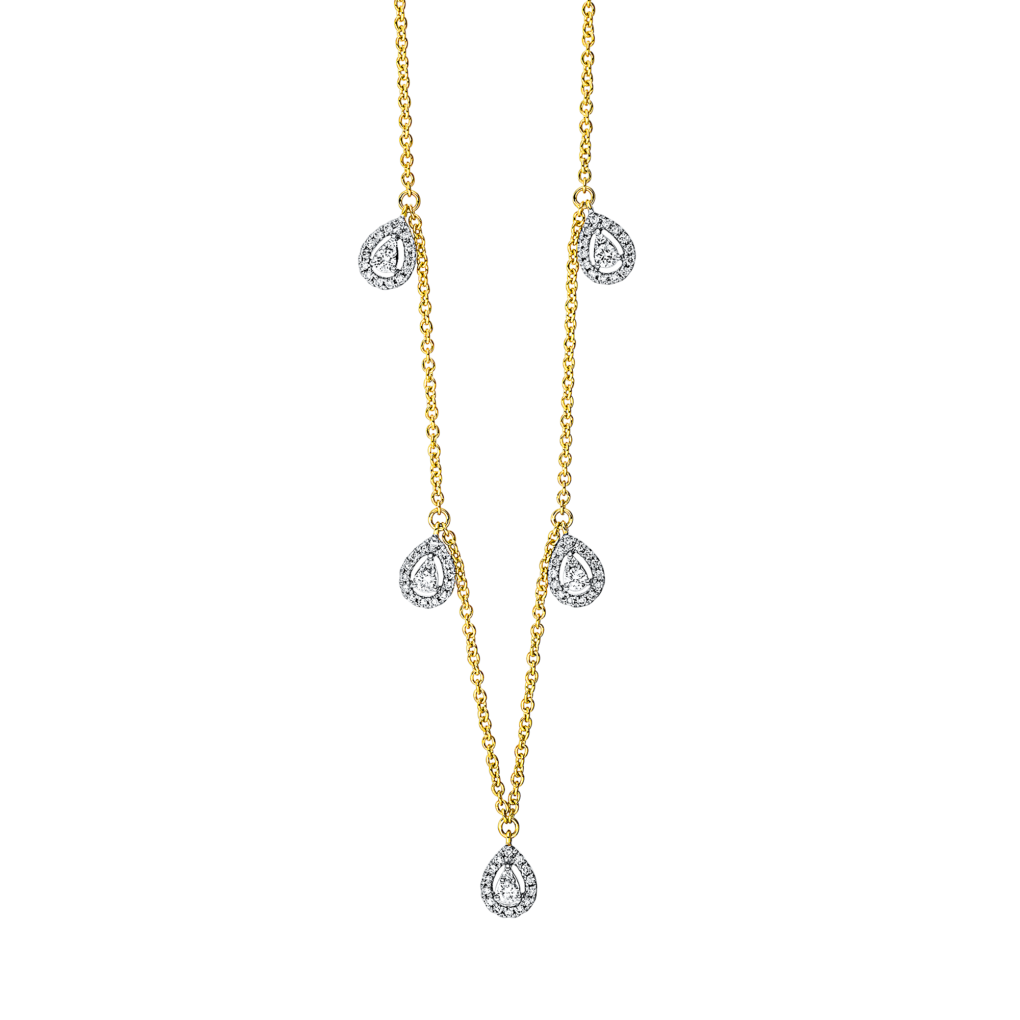 Brogle Classic necklace with diamond pendant