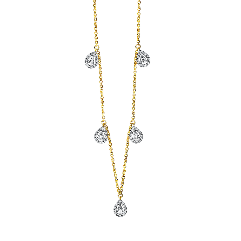 Brogle Classic necklace with diamond pendant