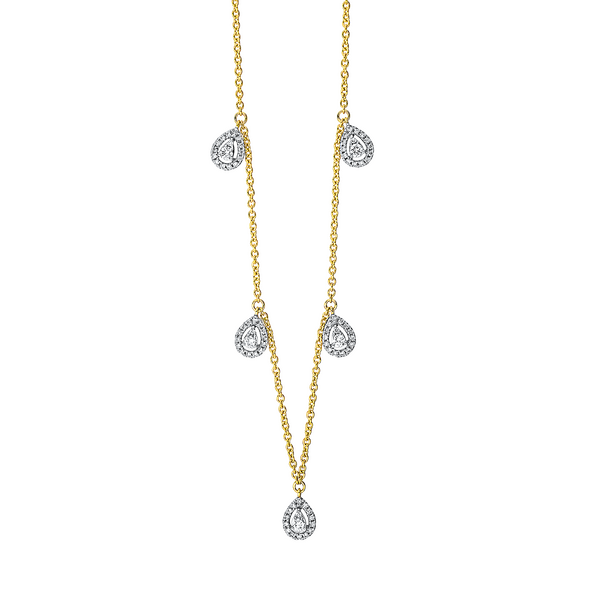 Brogle Classic necklace with diamond pendant