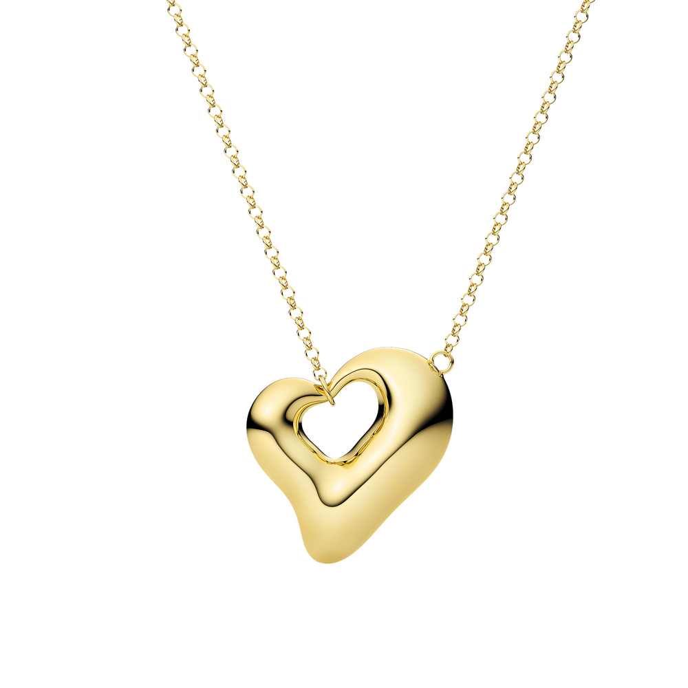 18 carat gold plated silver