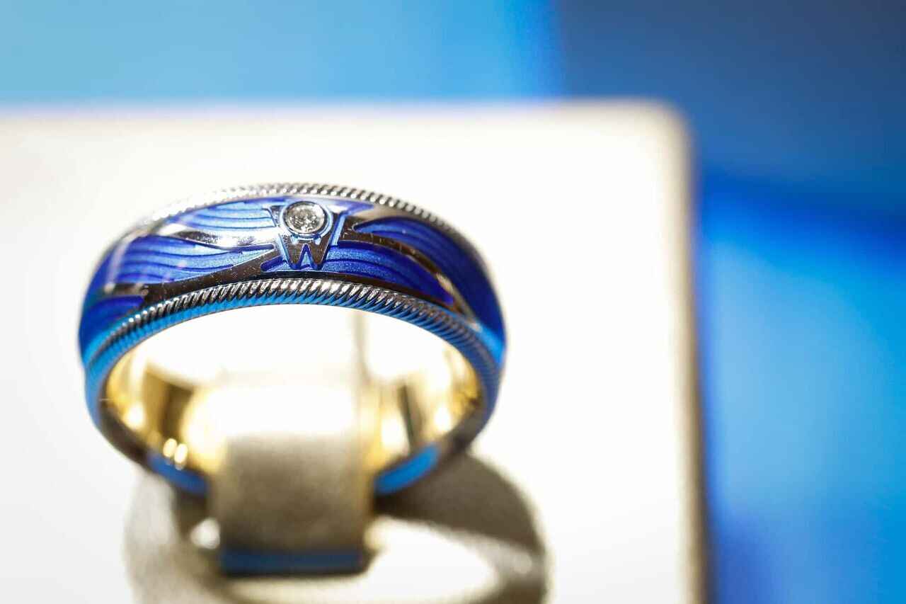 Wellendorff Wave Shimmer Ring Wellendorff Wave Shimmer Ring