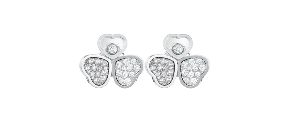 Chopard Happy Hearts Stud Earrings
