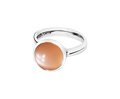 Tamara Comolli Bouton brauner Mondstein L Ring Tamara Comolli Bouton brauner Mondstein L Ring