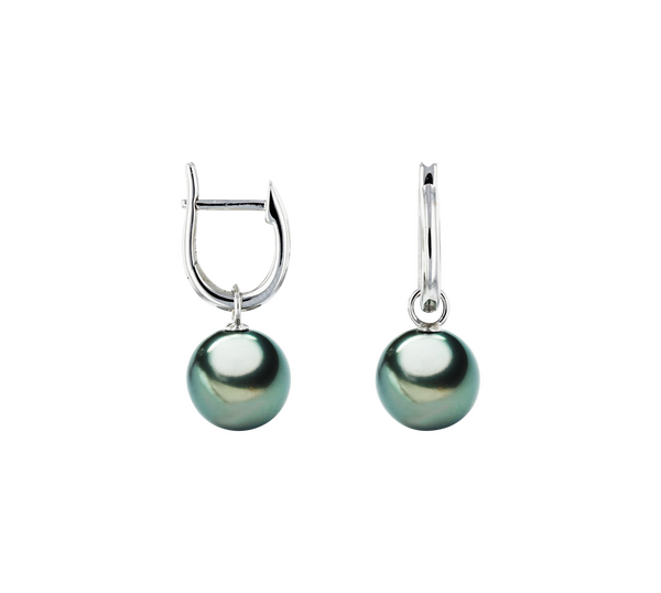 Brogle Classic Tahiti pearl hoop earrings Brogle Classic Tahiti pearl hoop earrings