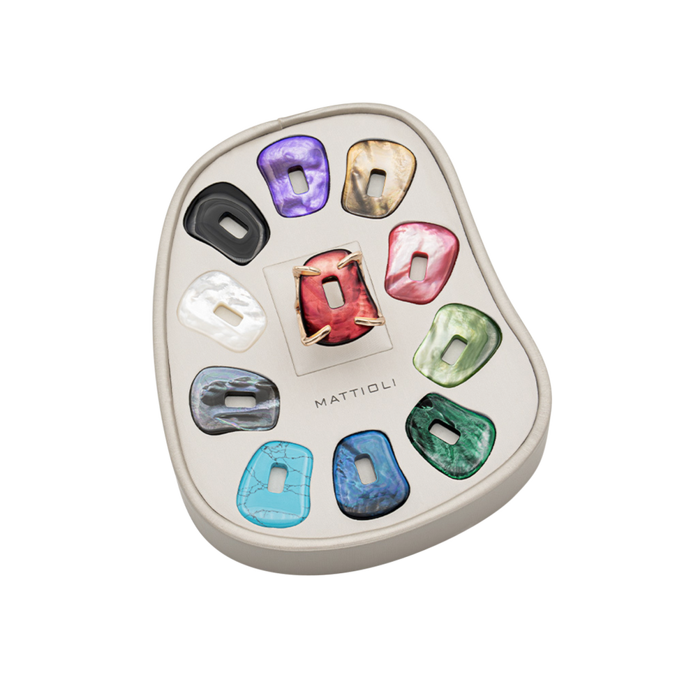 Mattioli Puzzle ring box, medium size with 11 puzzles Mattioli Puzzle ring box, medium size with 11 puzzles