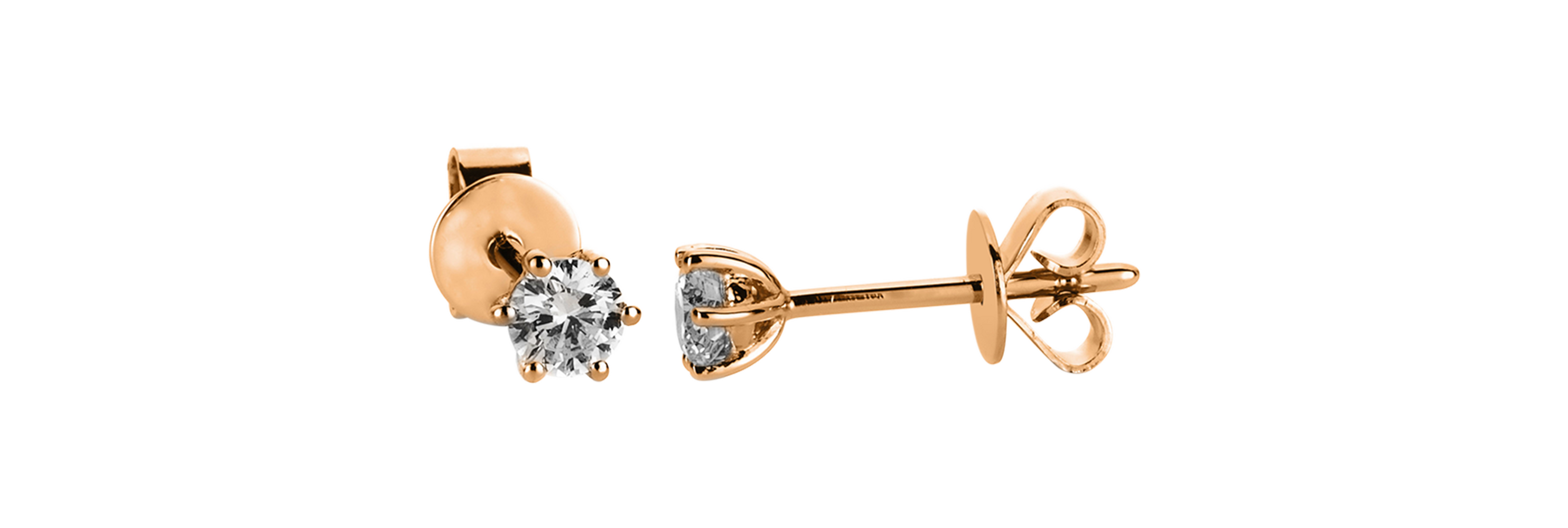 Brogle Selection Marie stud earrings up to 0.25 carat Brogle Selection Marie stud earrings up...