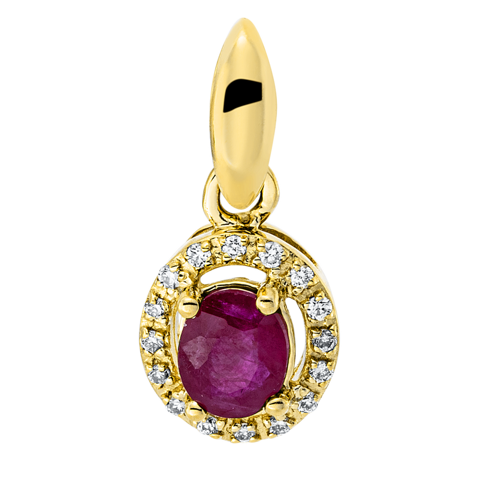 Brogle Classic ruby pendant