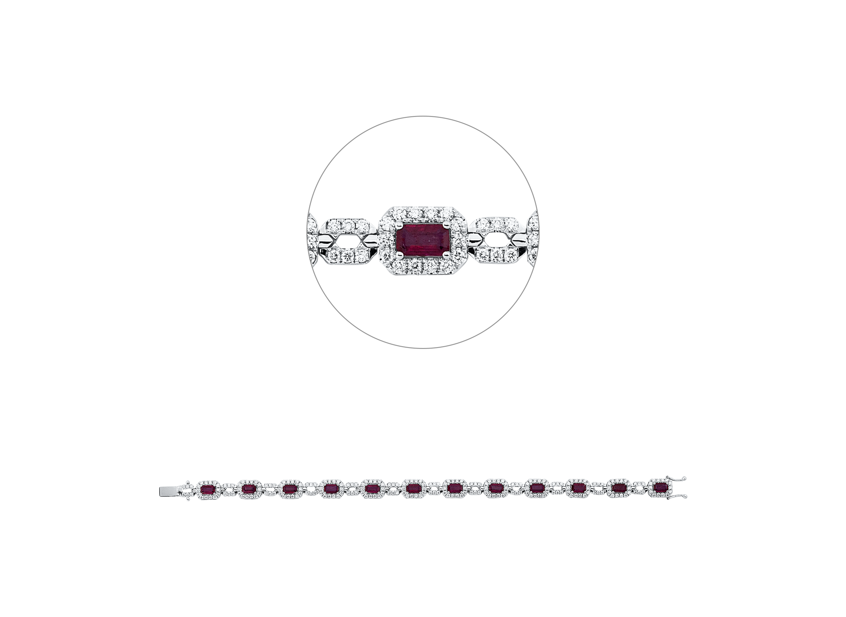 Brogle Selection ruby bracelet