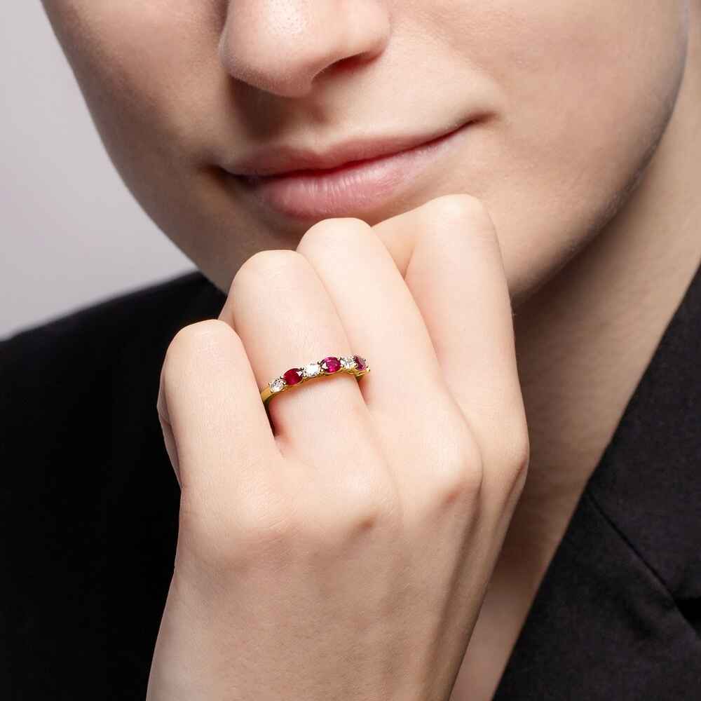 Brogle Classic ruby ring