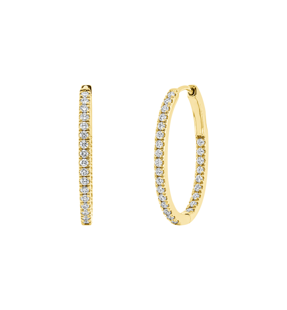 Brogle Classic Diamantcreolen Brogle Classic Diamantcreolen