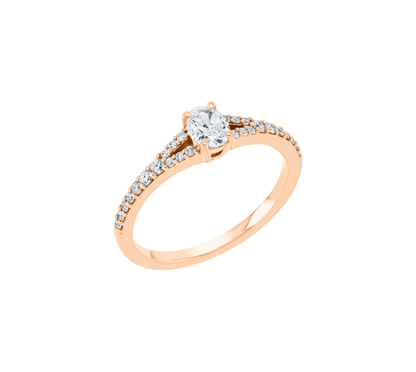 Brogle Classic solitaire ring