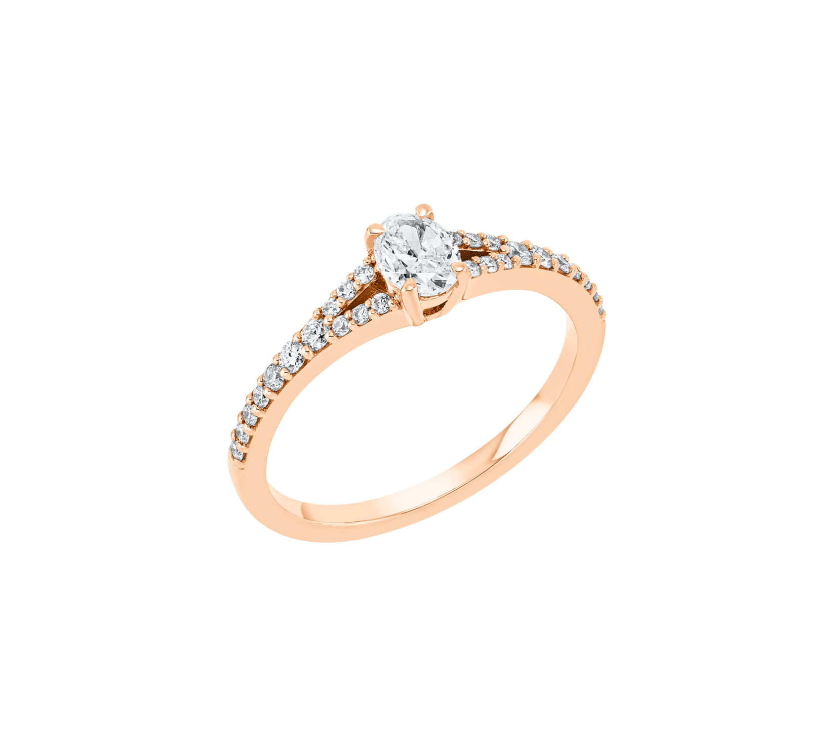Brogle Classic solitaire ring Brogle Classic solitaire ring