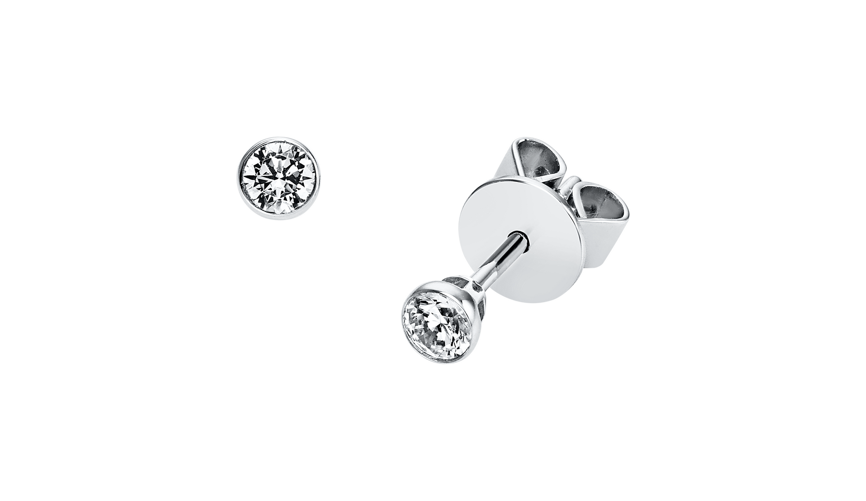 Brogle Selection ear studs Sophie up to 0.25 carat Brogle Selection ear studs Sophie up to...
