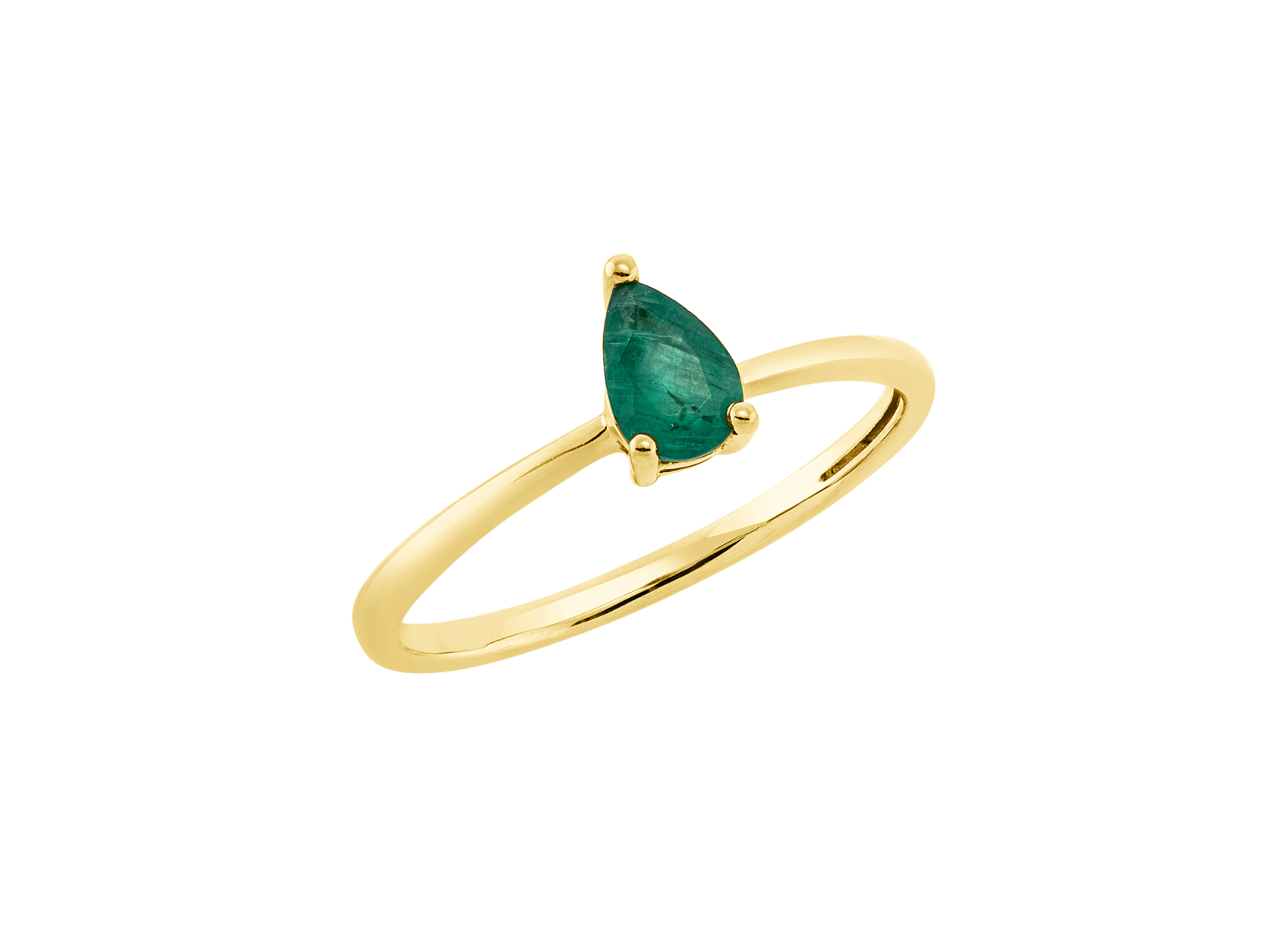 Brogle Classic emerald ring