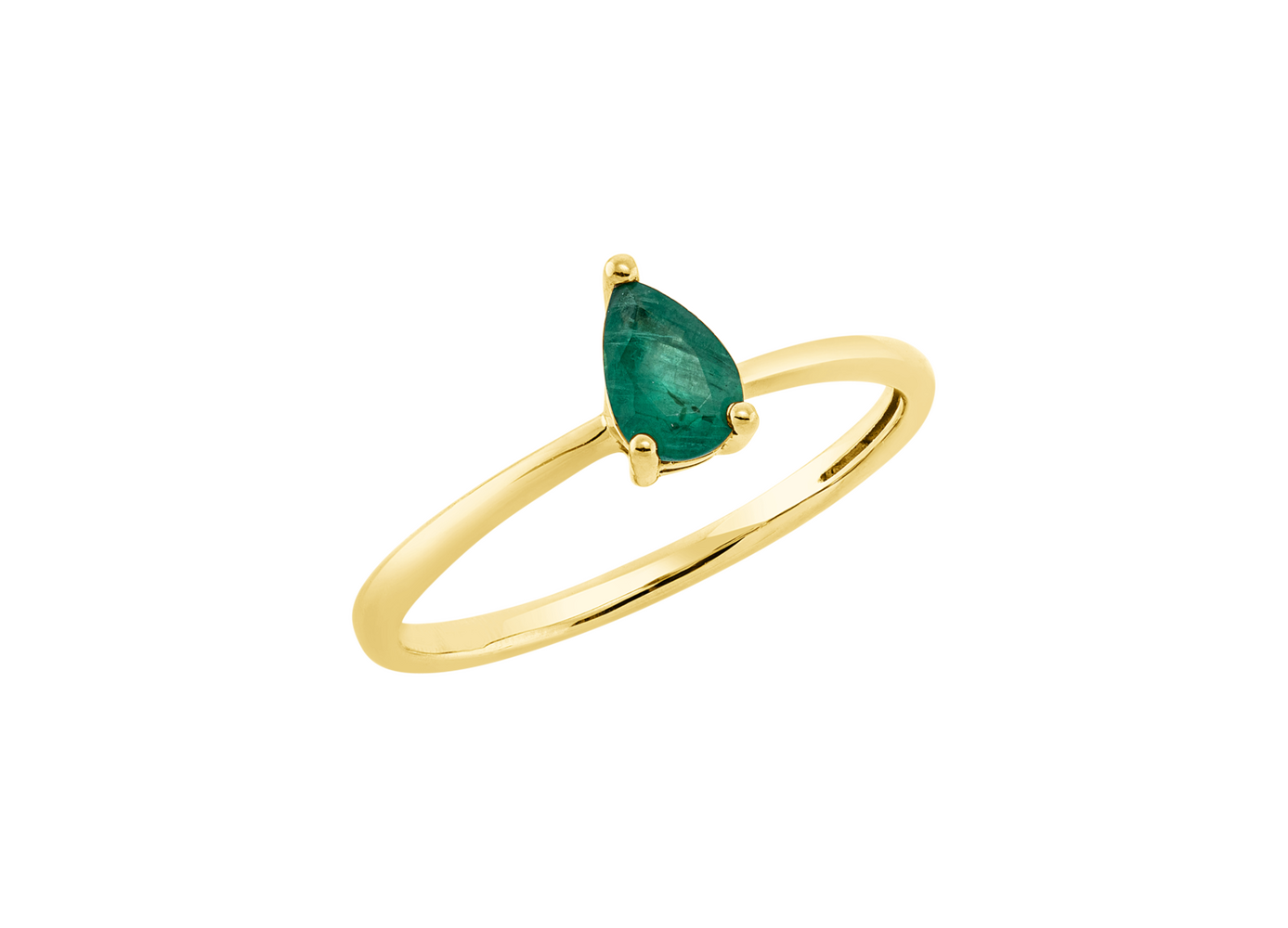 Brogle Classic emerald ring