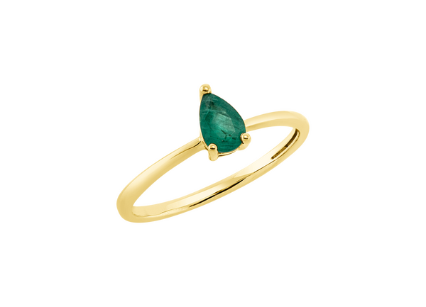 Brogle Classic emerald ring