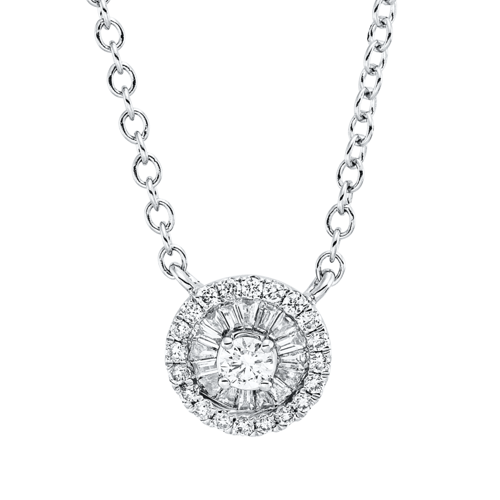 Brogle Classic necklace with diamond pendant