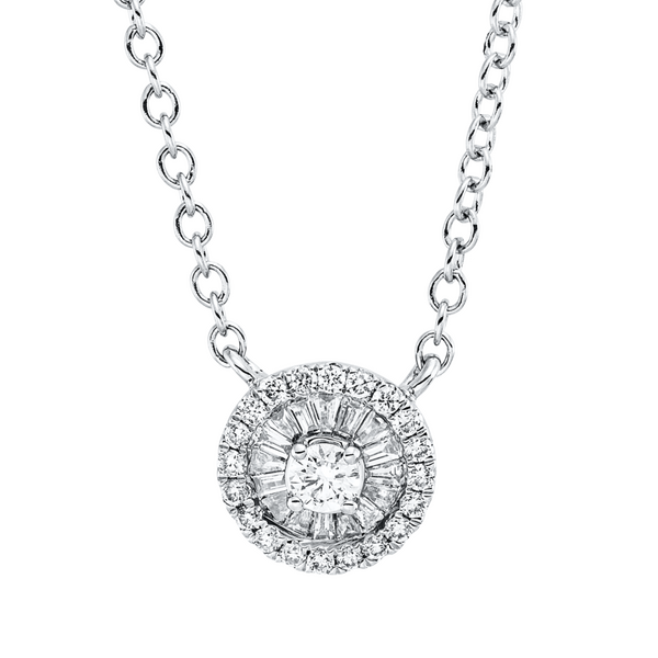 Brogle Classic necklace with diamond pendant Brogle Classic necklace with diamond pendant