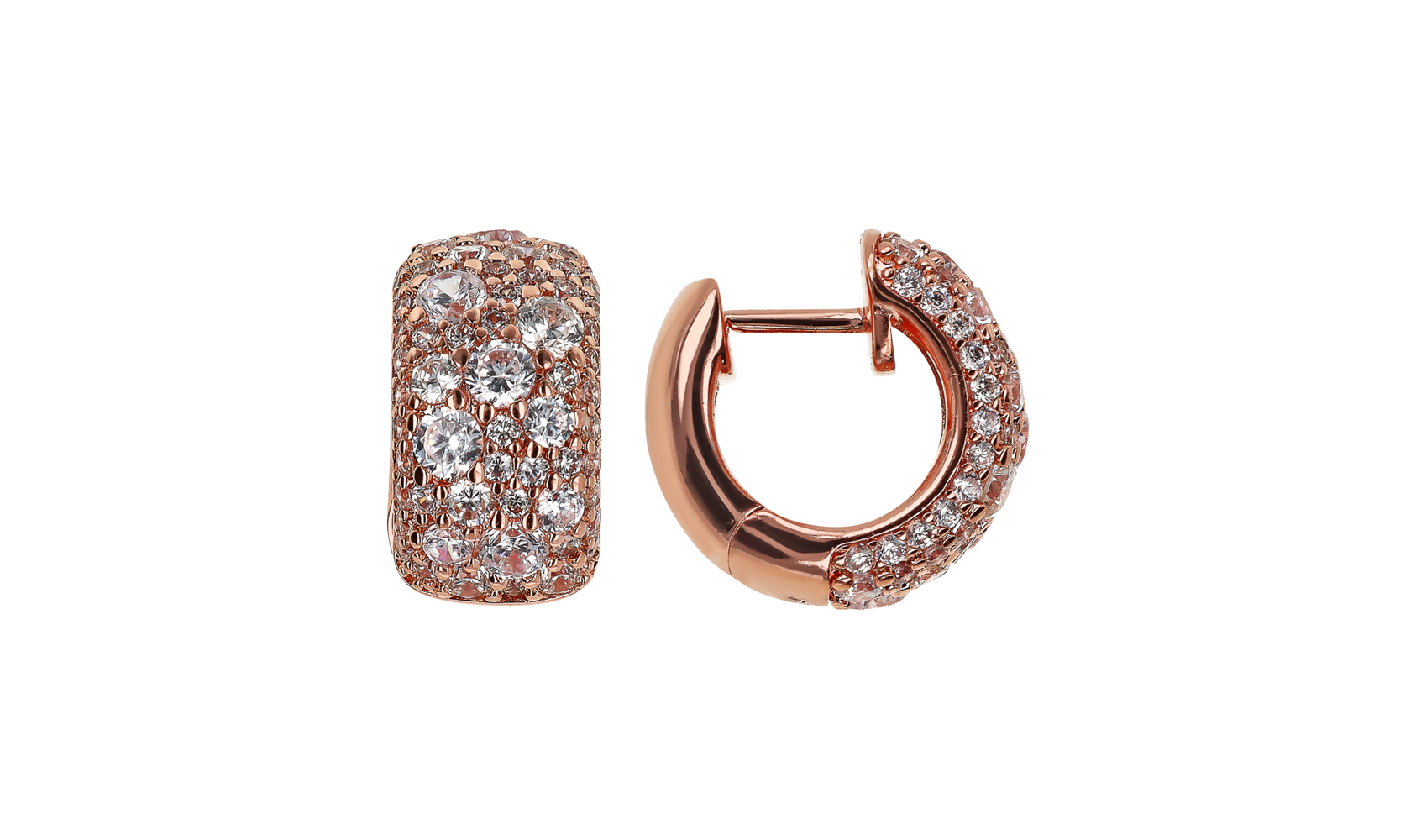 Bronzallure Altissima hoop earrings