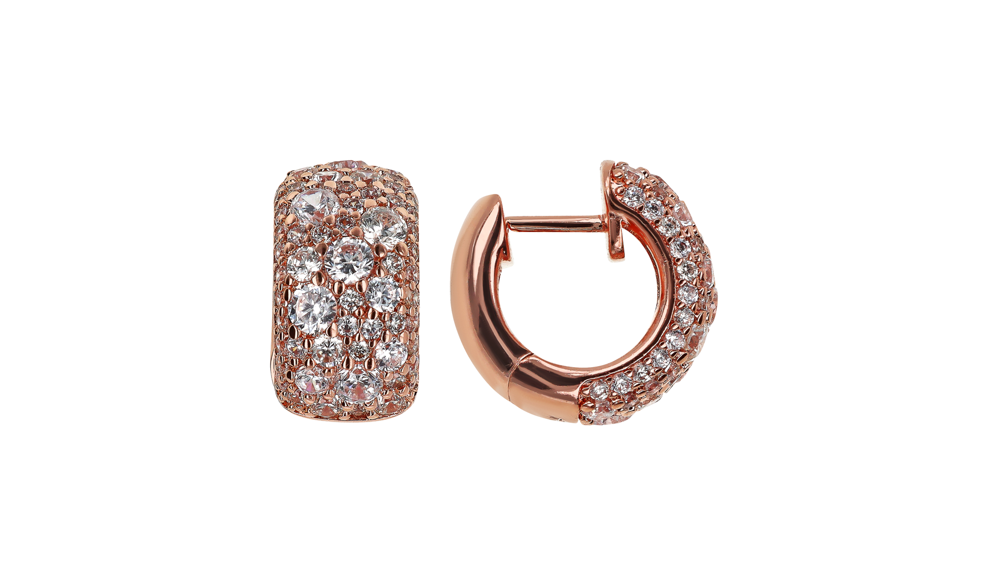 Bronzallure Altissima hoop earrings Bronzallure Altissima hoop earrings