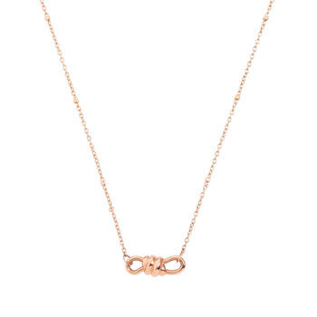 175979 DCC1003 KNOTS 0009R 020 Dodo nodo choker 9k rose gold c64b029a199530776