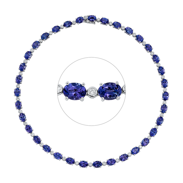 Brogle Selection tanzanite necklace Brogle Selection tanzanite necklace