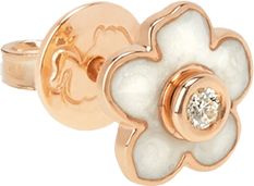 Dodo flower stud earrings