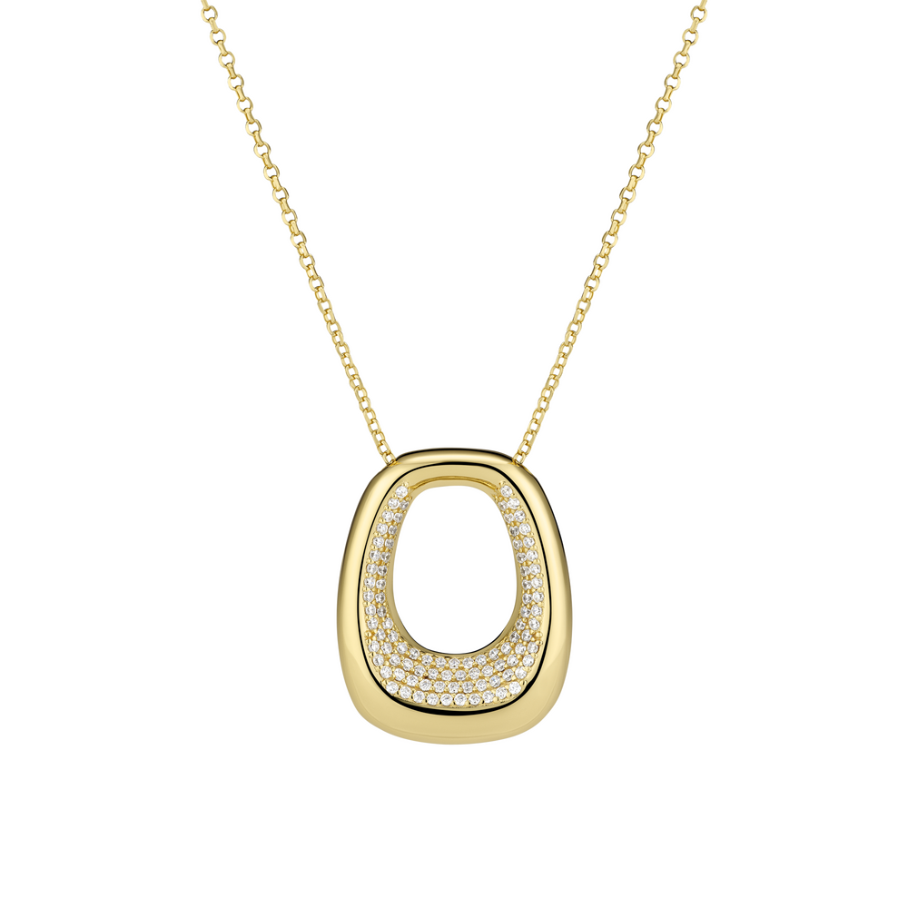 18 carat gold plated silver