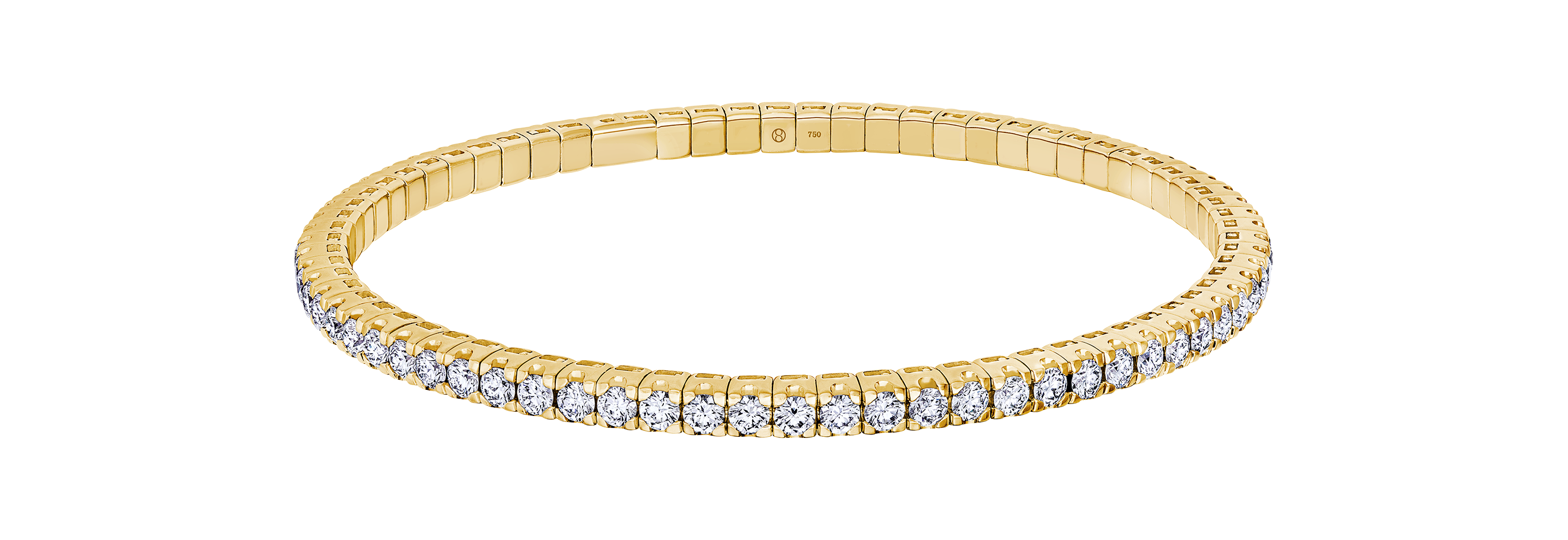 Brogle Selection flexible tennis bracelet Brogle Selection flexible tennis bracelet