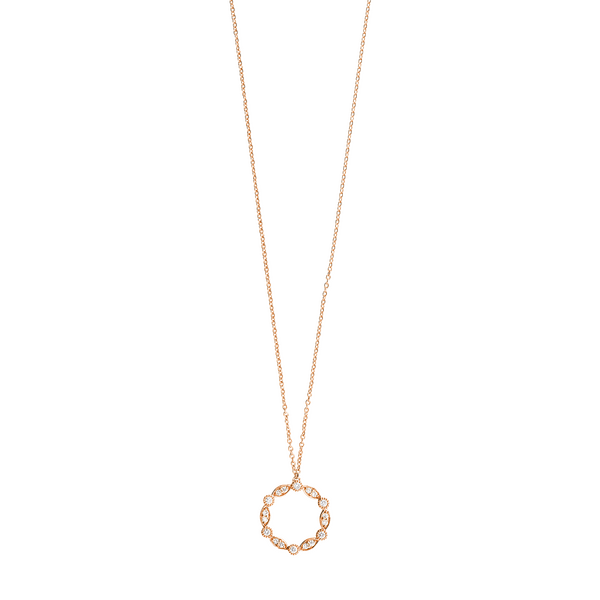 Brogle Classic necklace with diamond pendant Brogle Classic necklace with diamond pendant