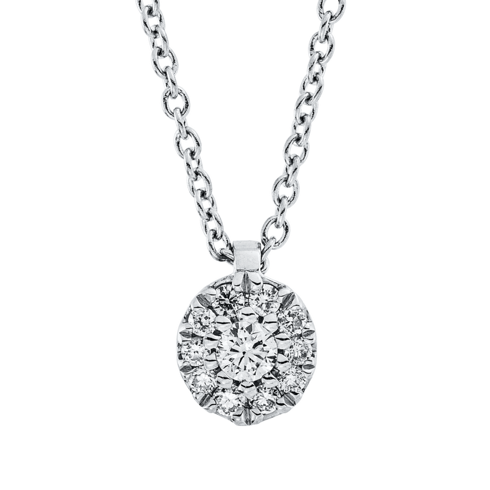 Brogle Classic necklace with diamond pendant Brogle Classic necklace with diamond pendant