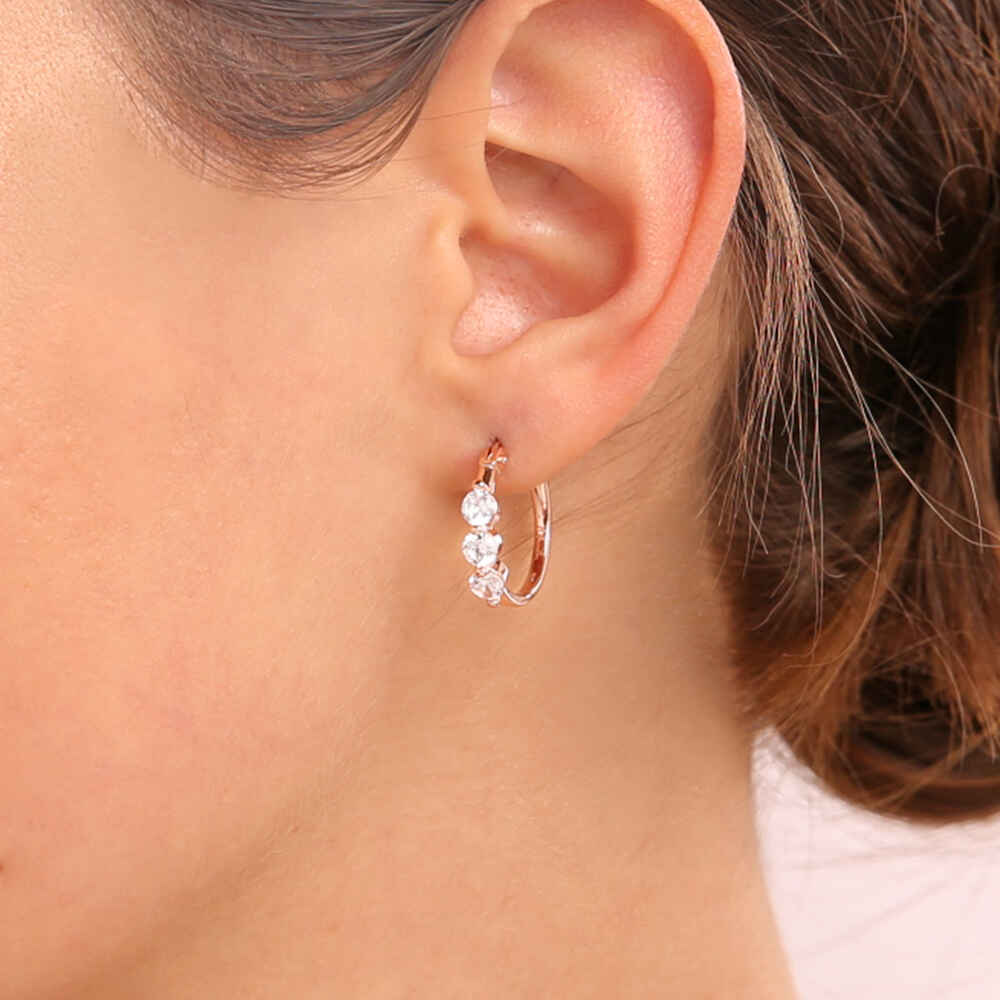 Bronzallure Altissima hoop earrings