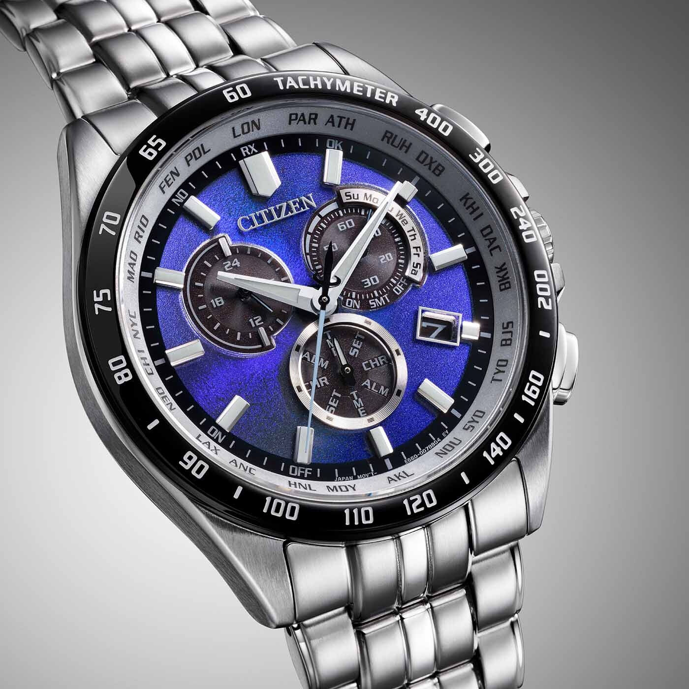 Citizen Funkuhr Unite with Blue 43mm