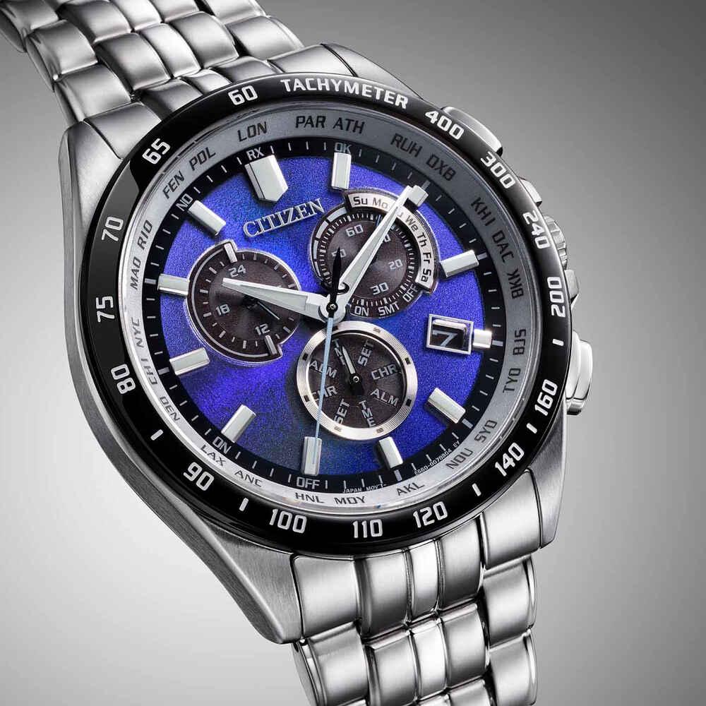 Citizen Funkuhr Unite with Blue 43mm